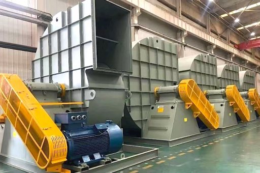 Low Pressure Carbon Steel Efficient Energy Saving Steam Boiler Fan For Cement Plant