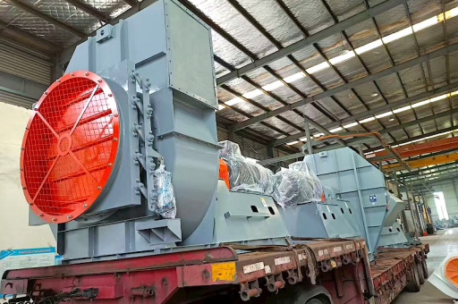 Q235 Large Capacity Corrosion Resistant Steam Boiler Induced Draft Fan