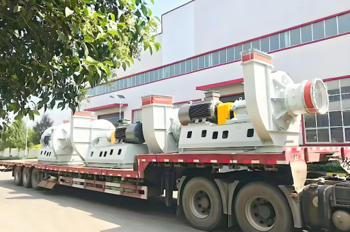 Low Noise High Pressure Centrifugal Fan for Material Conveying Industrial Blower