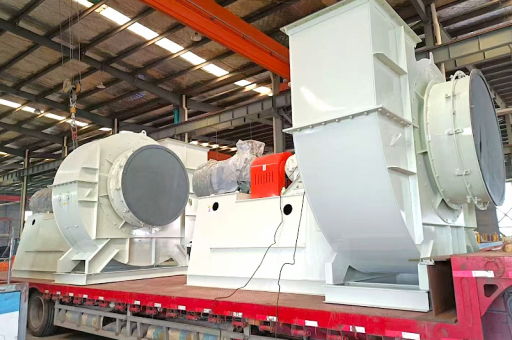 Single Suction Heavy Duty Antiwear Cement Mill Industrial Centrifugal Blower Fan