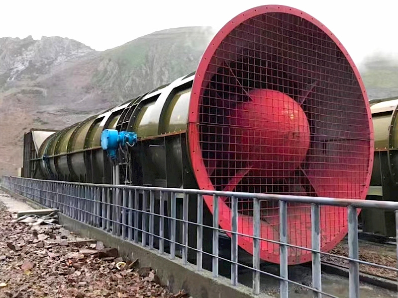 FBCDZ-8-No30 Coal Mine Exhaust Explosion-Proof Counter-Rotating Axial Flow Fan